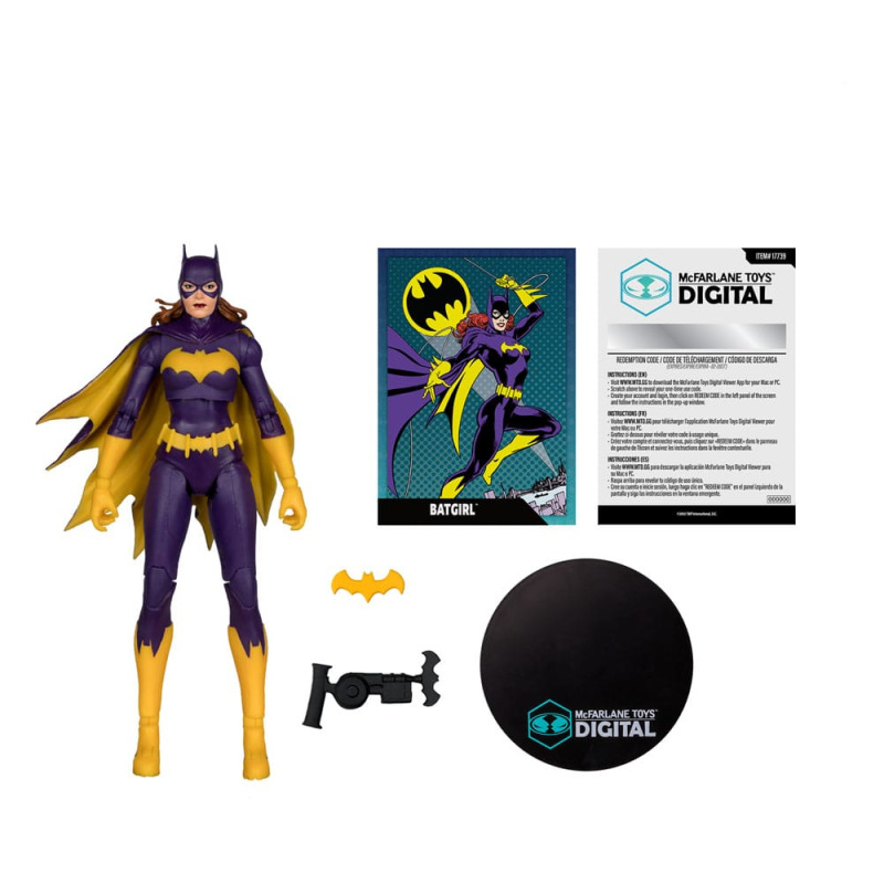 DC Direct McFarlane Toys Digital Action Figure Batgirl (DC Classics) 18 cm 1