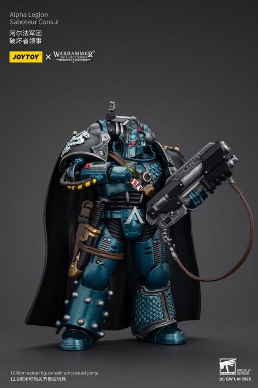 Warhammer The Horus Heresy Action Figure Alpha Legion Saboteur Consul 20 cm 6