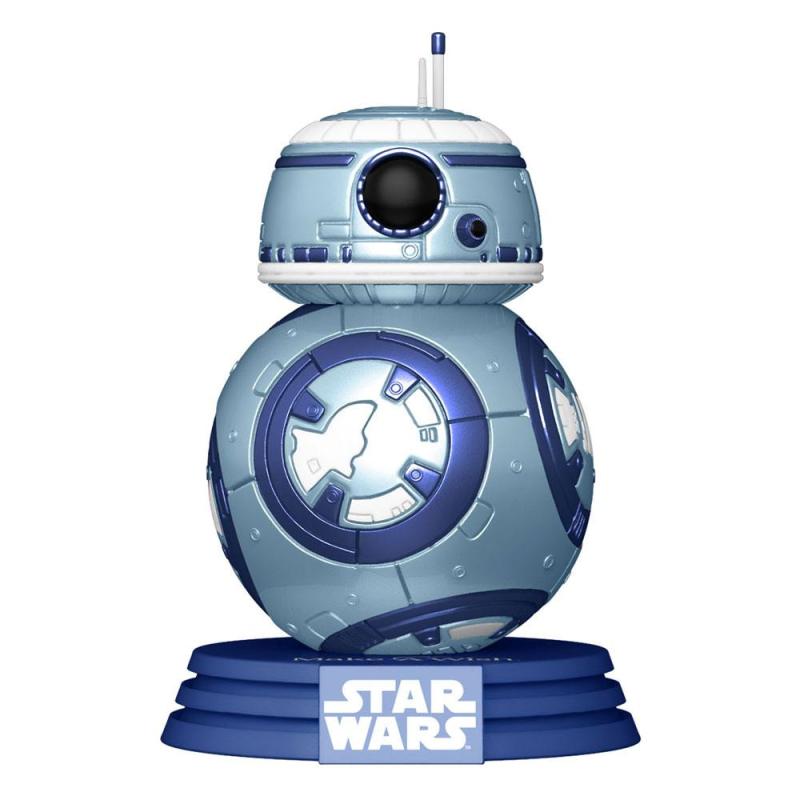 Star Wars: BB-8 (Metallic) 9 cm Make a Wish 2022 POP! Star Wars Vinyl Figure - Funko
