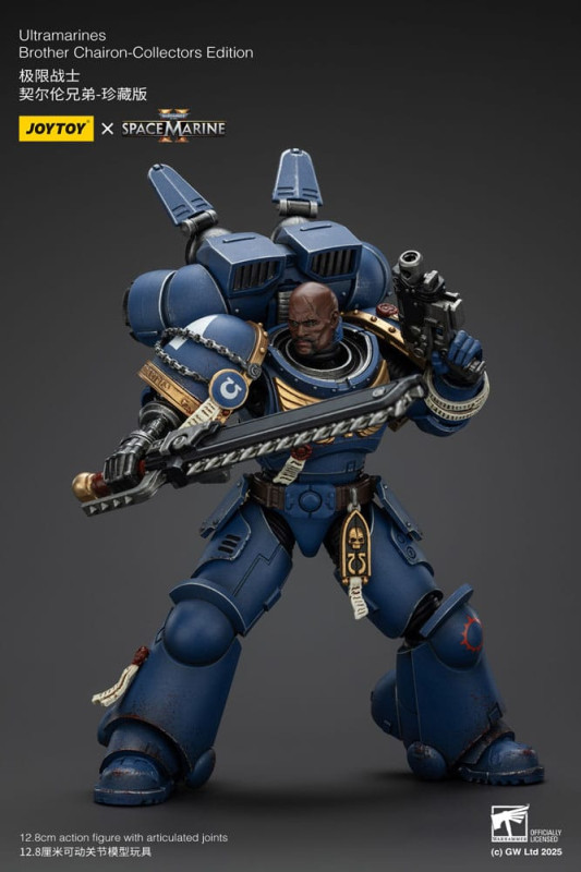 Warhammer 40,000: Space Marine 2 Action Figure Ultramarines Brother Chairon Collectors Edition 13 cm 2