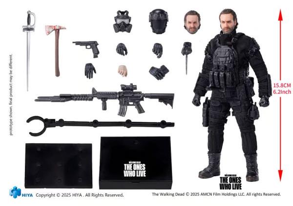 The Walking Dead: The Ones Who Lived Exquisite Super Series Actionfigur 1/12 Rick 16 cm 5