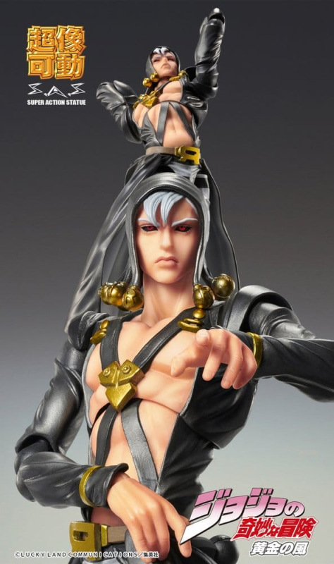 JoJo's Bizarre Adventure: Golden Wind Action Figure Risotto Nero 16 cm 9