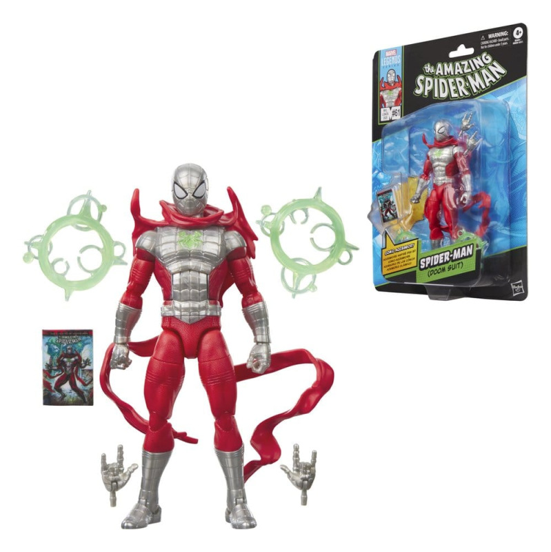 The Amazing Spider-Man Marvel Legends Action Figure Spider-Man (Doom Suit) 15 cm 2