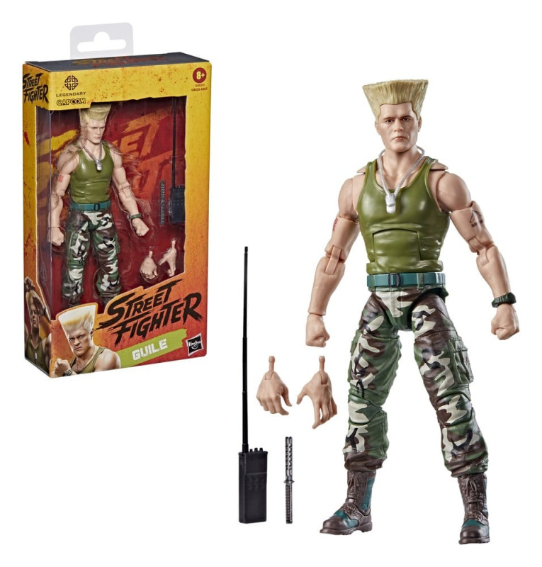 Street Fighter Action Figure Guile 15 cm 2