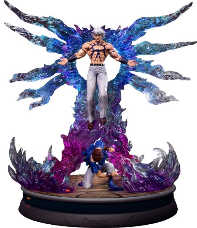 The King of Fighters '97: Orochi & Chris 62 cm Statue  - Gantaku