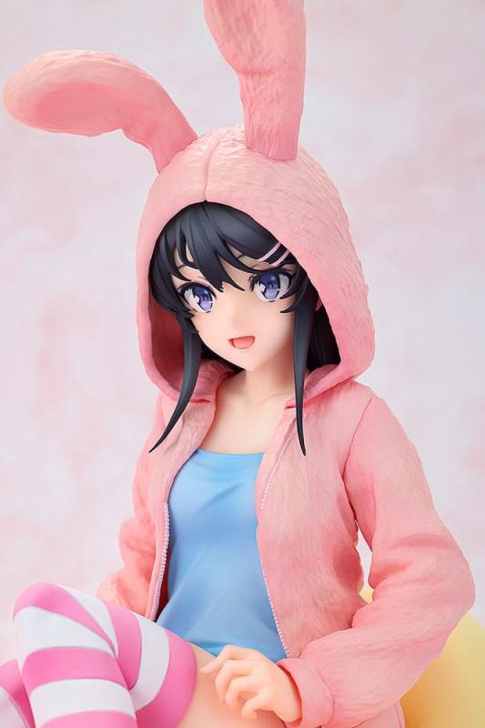 Rascal Does Not Dream of a Knapsack Kid PVC Statue 1/7 Mai Sakurajima Hoodie Look Rabbit Ears Ver. 1