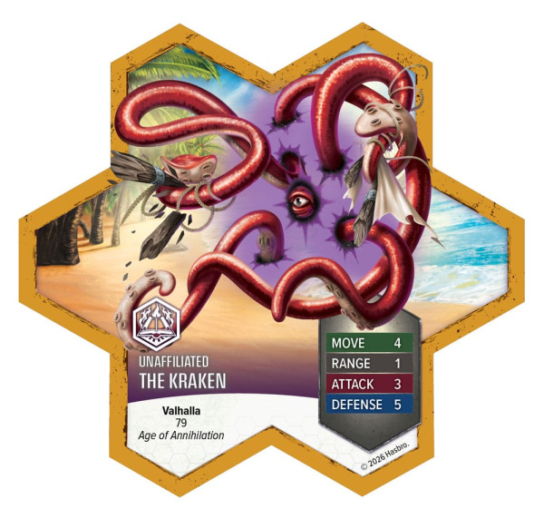 Heroscape Army Expansion Age of Annihilation Thormun & Kraken *English Version* 4