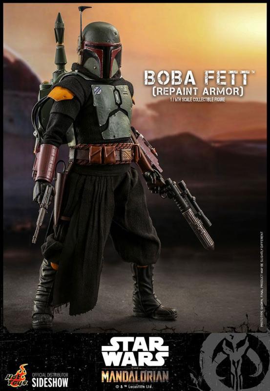 Star Wars The Mandalorian: Boba Fett (Repaint Armor) 1/6 Action Figure - Hot Toys