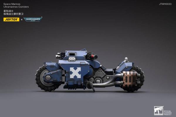 Warhammer 40k Vehicle 1/18 Ultramarines Outrider Bike 22 cm