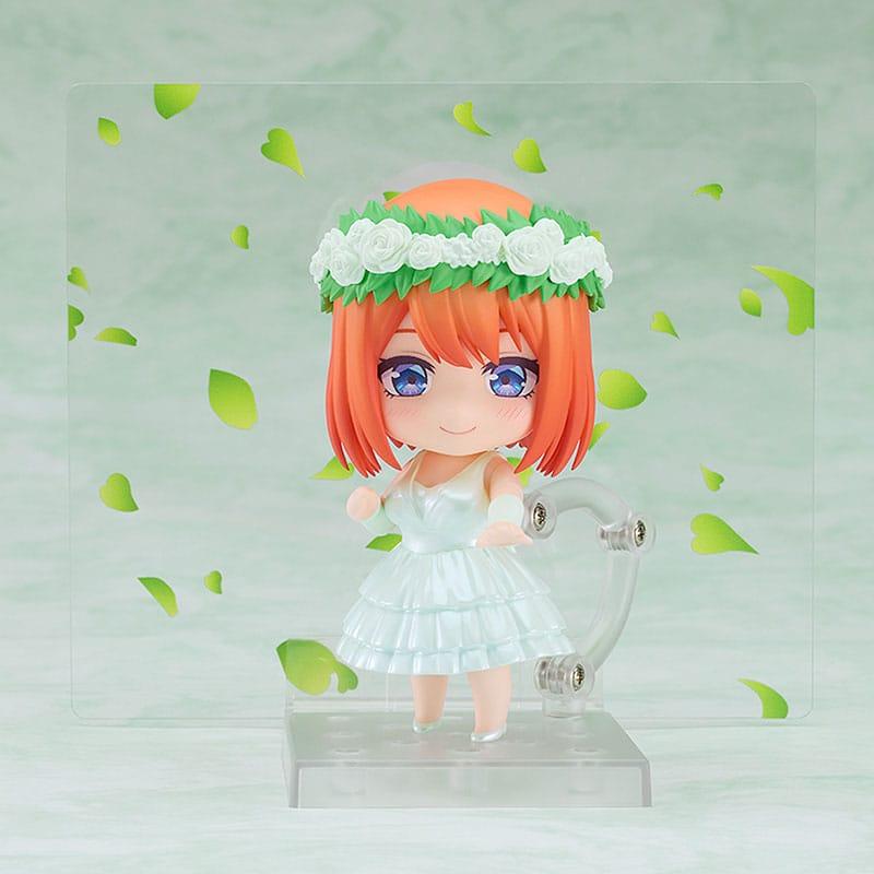 The Quintessential Quintuplets Nendoroid Action Figure Yotsuba Nakano: Wedding Dress Ver. 10 cm