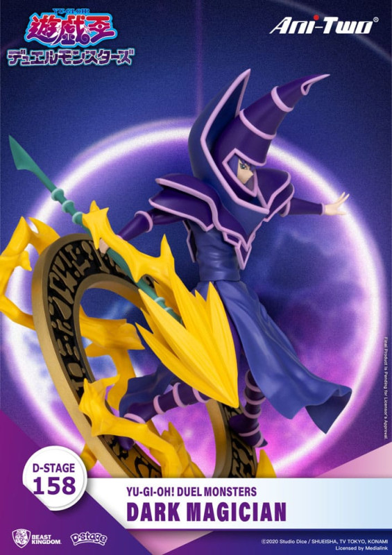 Yu-Gi-Oh! Duel Monsters D-Stage PVC Diorama Dark Magician 15 cm 1