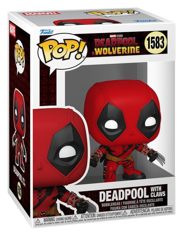 Deadpool & Wolverine POP! Vinyl Figure Deadpool with Claws 9 cm 1