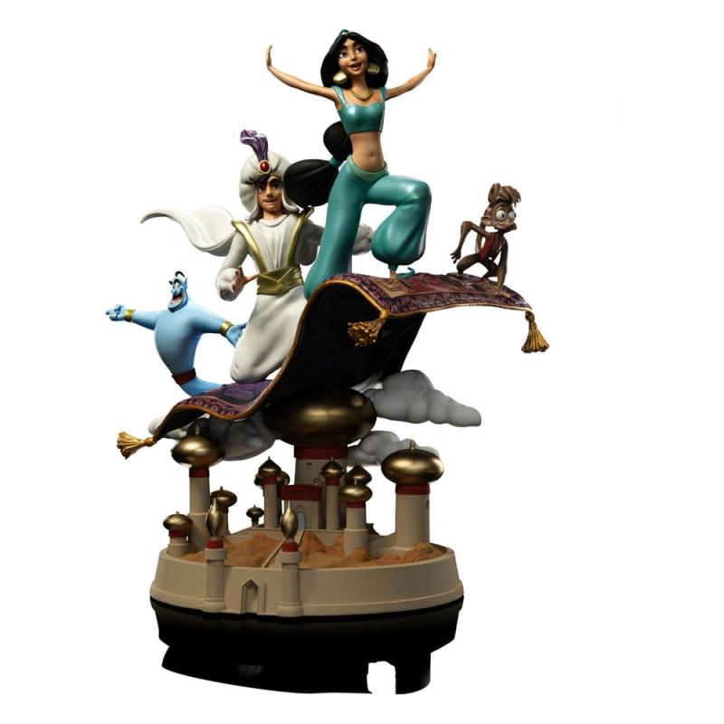 Disney Deluxe Art Scale Statue 1/10 Aladdin and Yasmine 30 cm 2