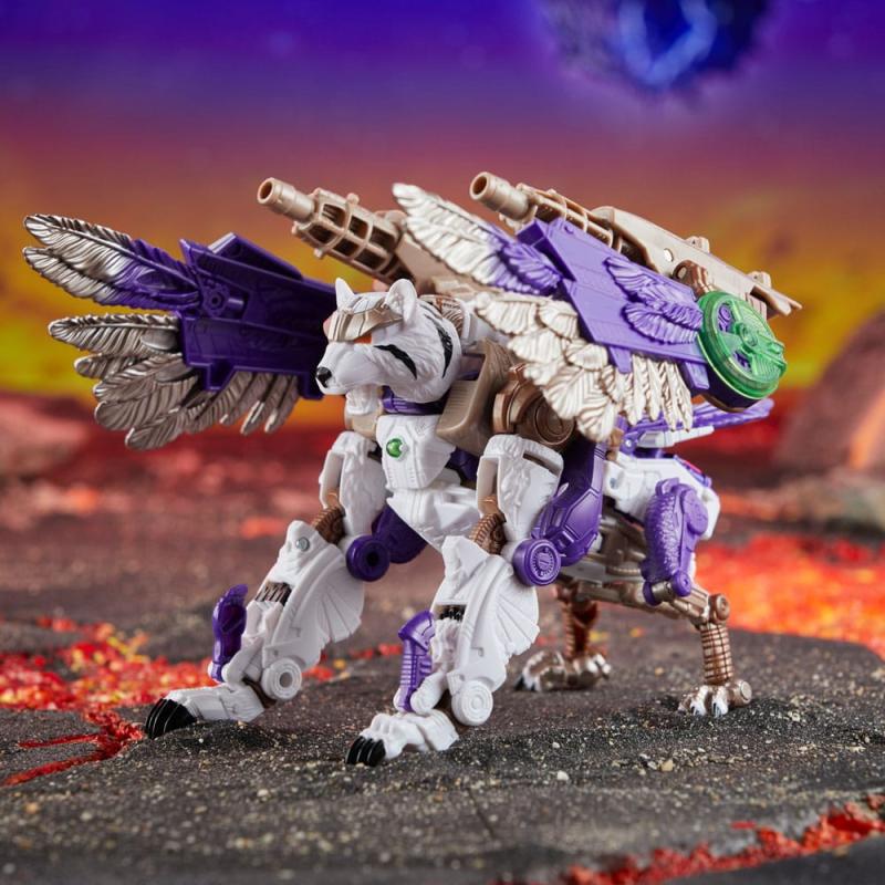 Transformers Generations Legacy United Leader Class Action Figure Beast Wars Universe Tigerhawk 19 c