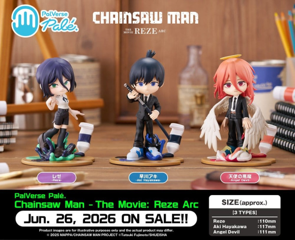 Chainsaw Man The Movie: Reze Arc PalVerse PVC Statue Angel Devil 11 cm 7