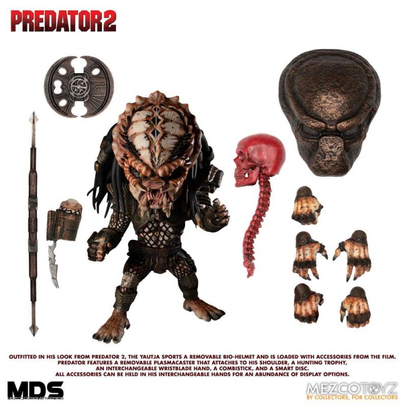 Predator 2: City Hunter 15 cm Deluxe Action Figure - Mezco Toys