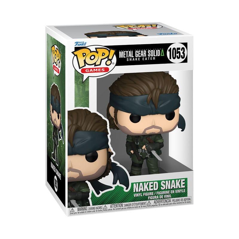 Metal Gear POP! Games Vinyl Figure Naked Snake 9 cm 1