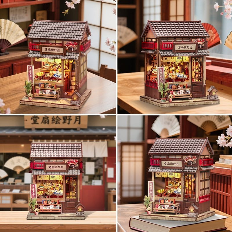 Miniature House Model Kit Tsukino Eogi-dou 19 x 14 cm 2