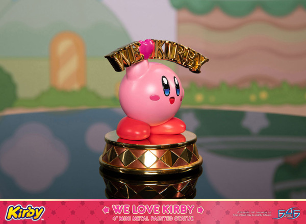 Kirby DieCast Statue We Love Kirby 10 cm 8