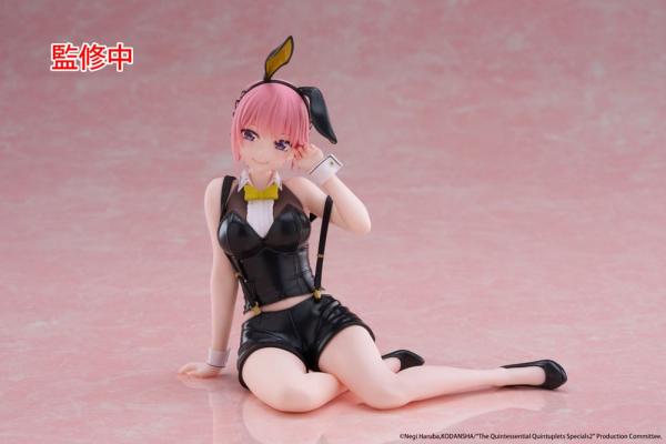 The Quintessential Quintuplets 3 PVC Statue Desktop Cute Figure Ichika Nakano Bunny Ver. 13 cm 3