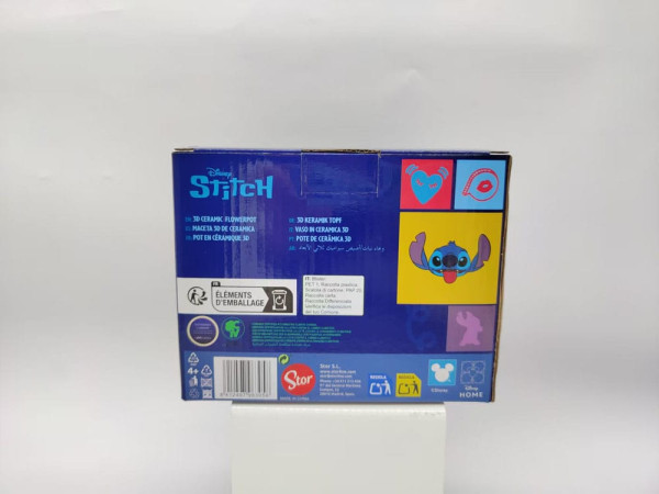 Lilo & Stitch 3D Flower Pot Stitch 3