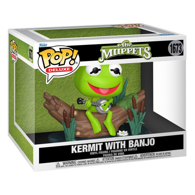 The Muppets POP! Deluxe Vinyl Figure Kermit with Banjo 9 cm 1