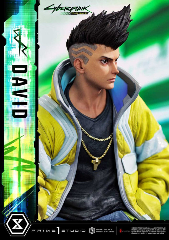 Cyberpunk: Edgerunners Real Elite Masterline Series Statue 1/4 David 58 cm 11