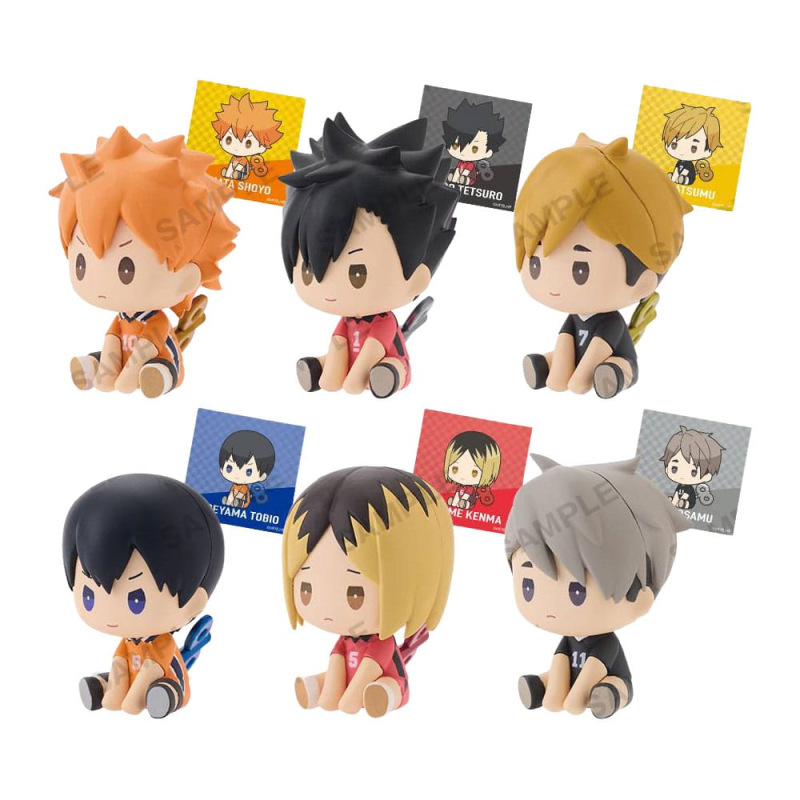 Haikyu!! Petatto Clockwork Mini Figures Vol. 2 5 cm Blind Box Display (6)