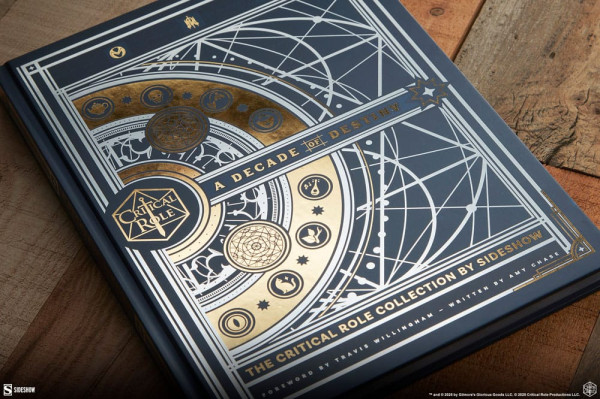 Sideshow Collectibles Book A Decade of Destiny: The Critical Role Collection by Sideshow *English ve 2