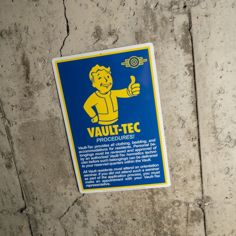 Fallout Metal Sign Procedures 1