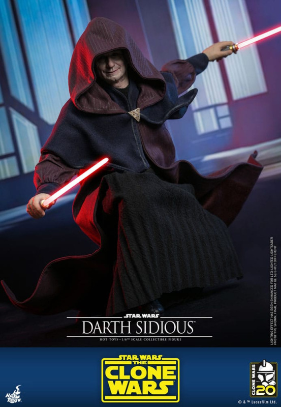 Star Wars: The Clone Wars Action Figure 1/6 Darth Sidious 29 cm 8
