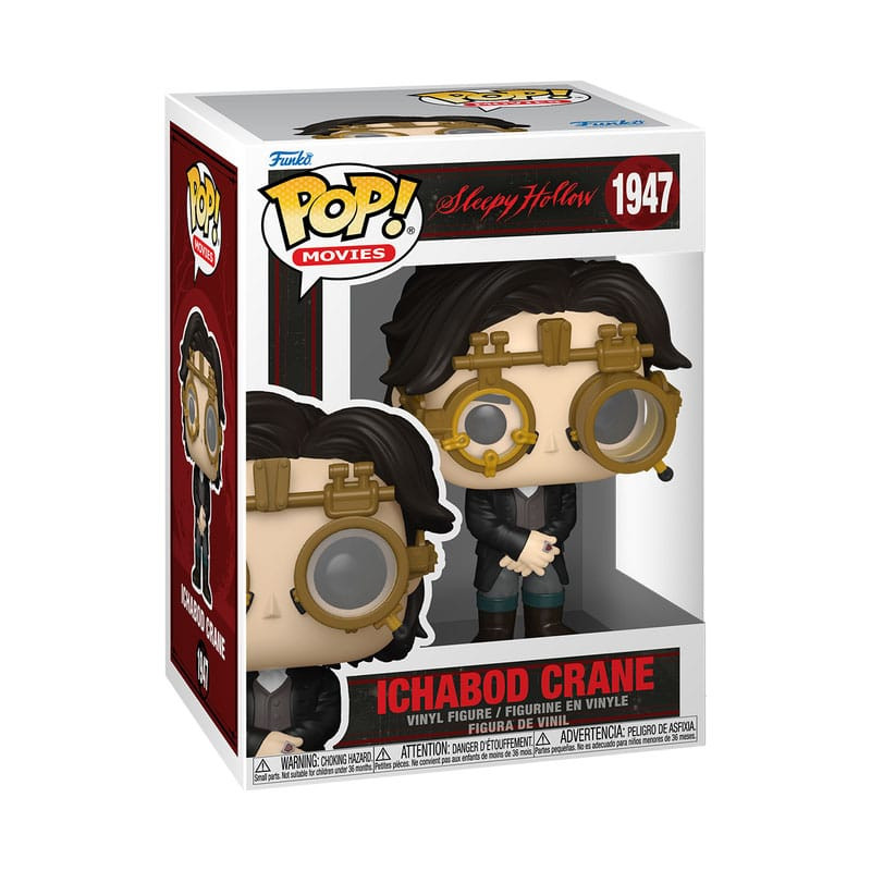 Sleepy Hollow POP! Movies Vinyl Figure Ichabod Crane 9 cm 1