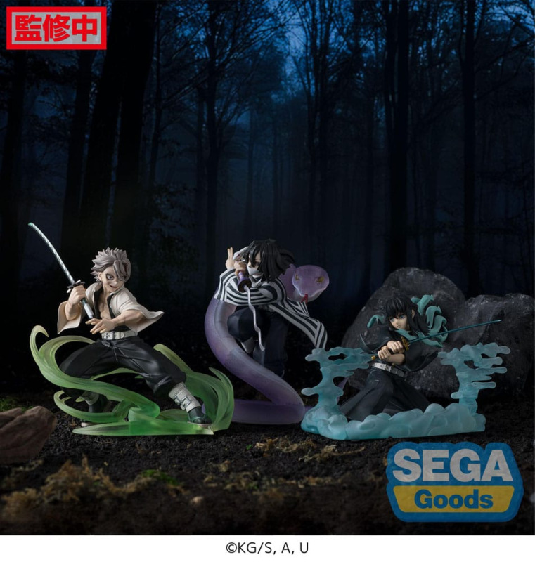 Demon Slayer: Kimetsu no Yaiba Xross Link Anime PVC Statue Sanemi Shinazugawa Hashira Training Arc 1 4