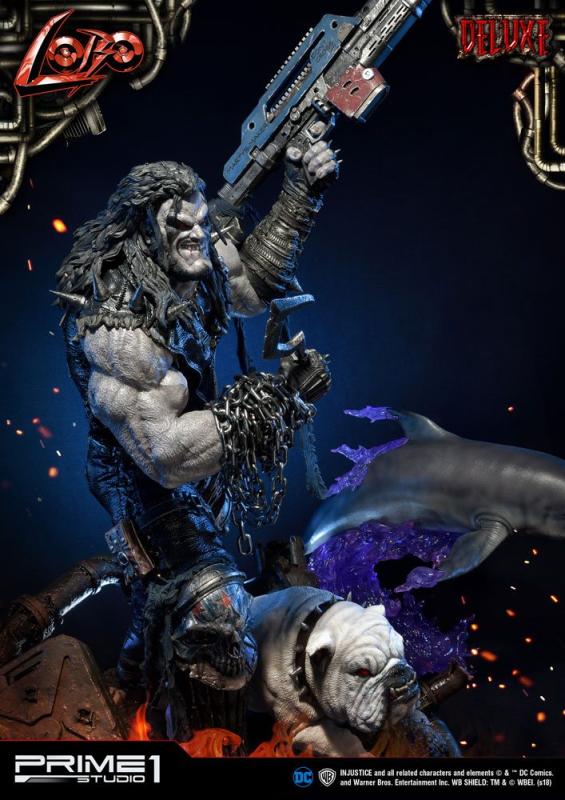 Injustice Gods Among Us Statue 1/3 Lobo Deluxe Version 98 cm
