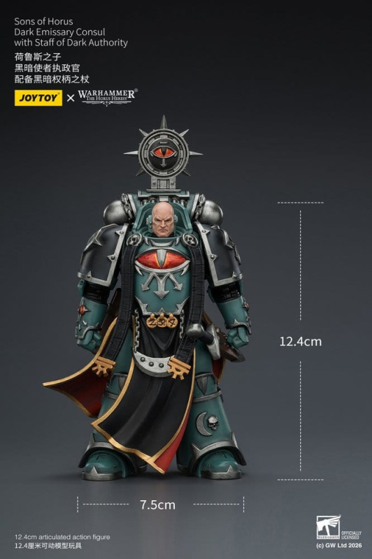 Warhammer The Horus Heresy Action Figure Sons of Horus Dark Emissary Consul 12 cm 8