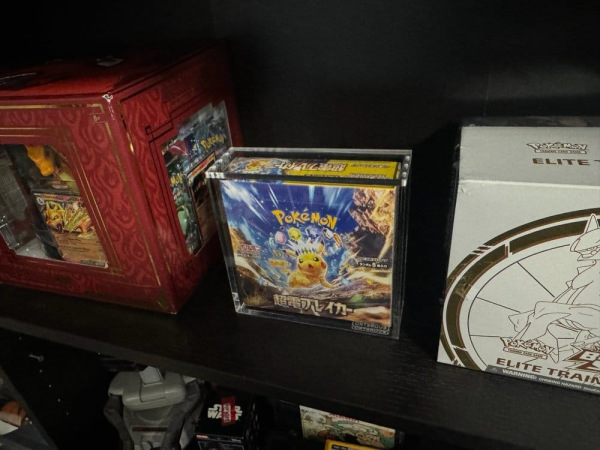 Evoretro Acrylic Display Case for Pokémon Large Japanese Booster Box 5