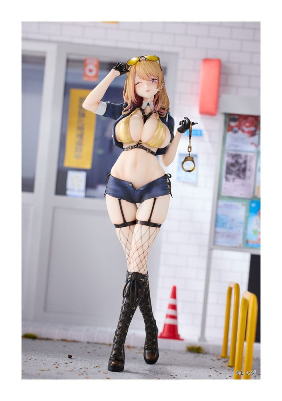 Original Character PVC Statue 1/6 Gal Policewoman Takanashi Arisa Normal Edition 27 cm 6