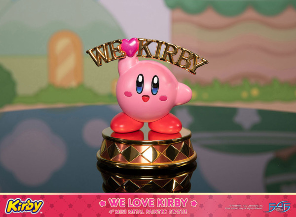 Kirby DieCast Statue We Love Kirby 10 cm 9