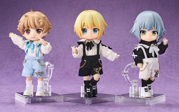 Nendoroid Accessories for Nendoroid Doll Figures Outfit Set: Suspender Shorts Set (Black & White)