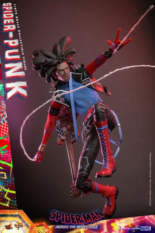 Spider-Man: Across the Spider-Verse Movie Masterpiece Action Figure 1/6 Spider-Punk 32 cm 12