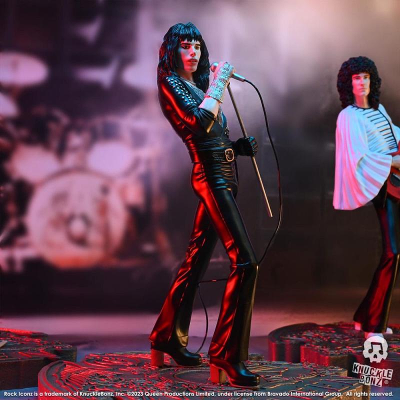 Queen: Freddie Mercury II (Sheer Heart Attack Era) 23 cm Rock Iconz Statue - Knucklebonz
