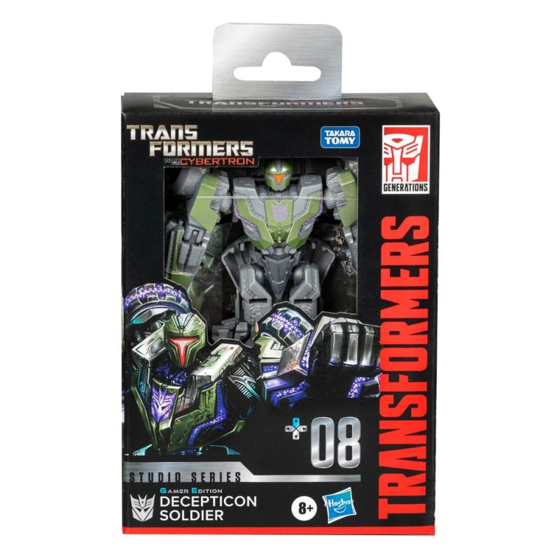 Transformers: War for Cybertron Studio Series Deluxe Class Action Figure Gamer Edition Decepticon So 4