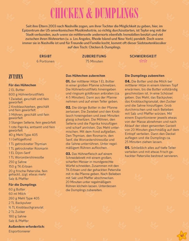Taylor's Kitchen: The Ultimate Swiftie Cookbook *German Version* 7