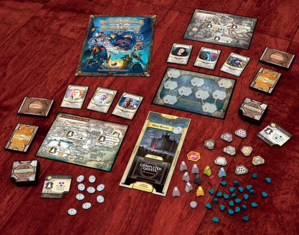 Dungeons & Dragons Board Game Lords of Waterdeep: Scoundrels of Skullport Expansion *French Version* 1