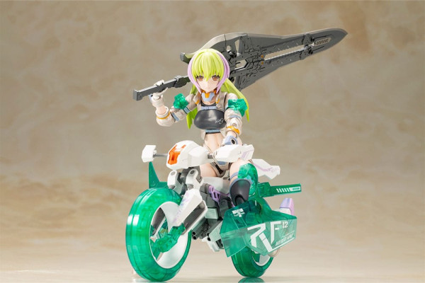 Frame Arms Girl Plastic Model Kit Wilber Nine Beryl Armor Custom 16 cm 11
