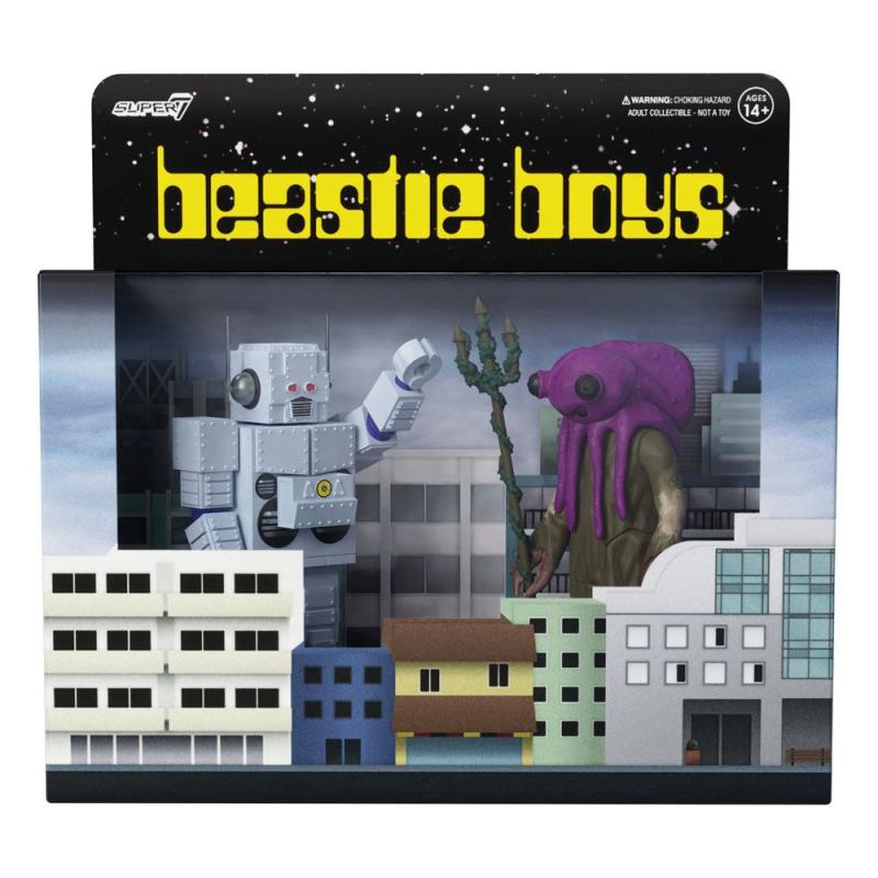 Beastie Boys ReAction Action Figure 2-Pack Beastie Boys Intergalactic 10 cm