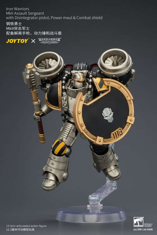 Warhammer The Horus Heresy Action Figure Iron Warriors MkII Assault Sergeant 12 cm 14