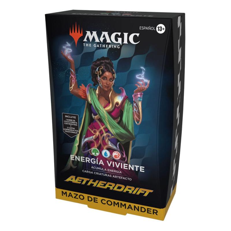 Magic the Gathering Aetherdrift Commander Decks Display (4) spanish 2