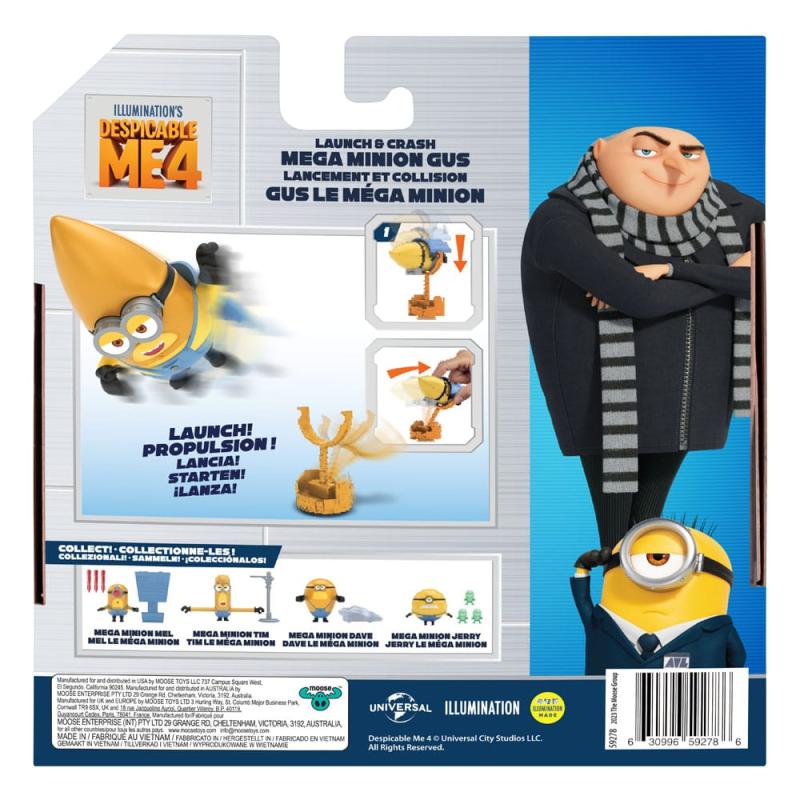 Despicable Me 4 Mega Minion Action Figure Gus 10 cm 5