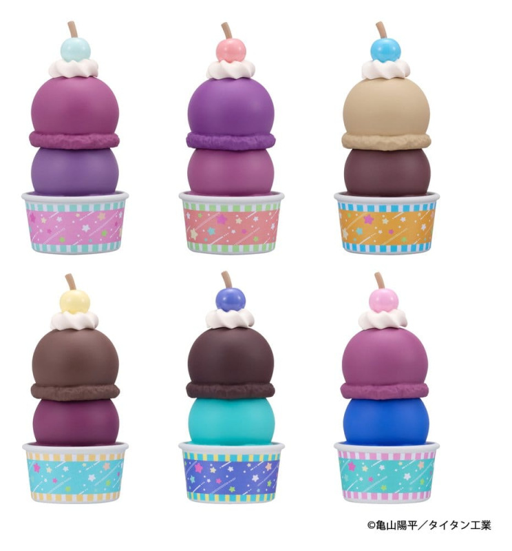 Milky Subway The Galactic Limited Express Tsumichen Stack up & Change Mini Figures 8 cm Blind Box As 7